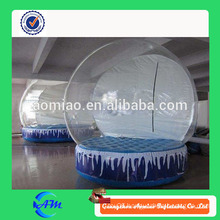 New yaars inflatable snow global ball Christmas inflatable snow ball cheap price for sale